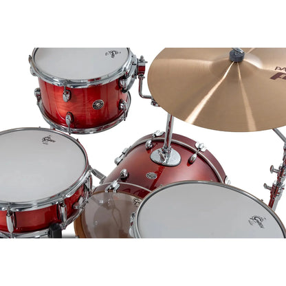 Gretsch Catalina Club 4-Piece Shell Pack in Gloss Crimson Burst, view 10
