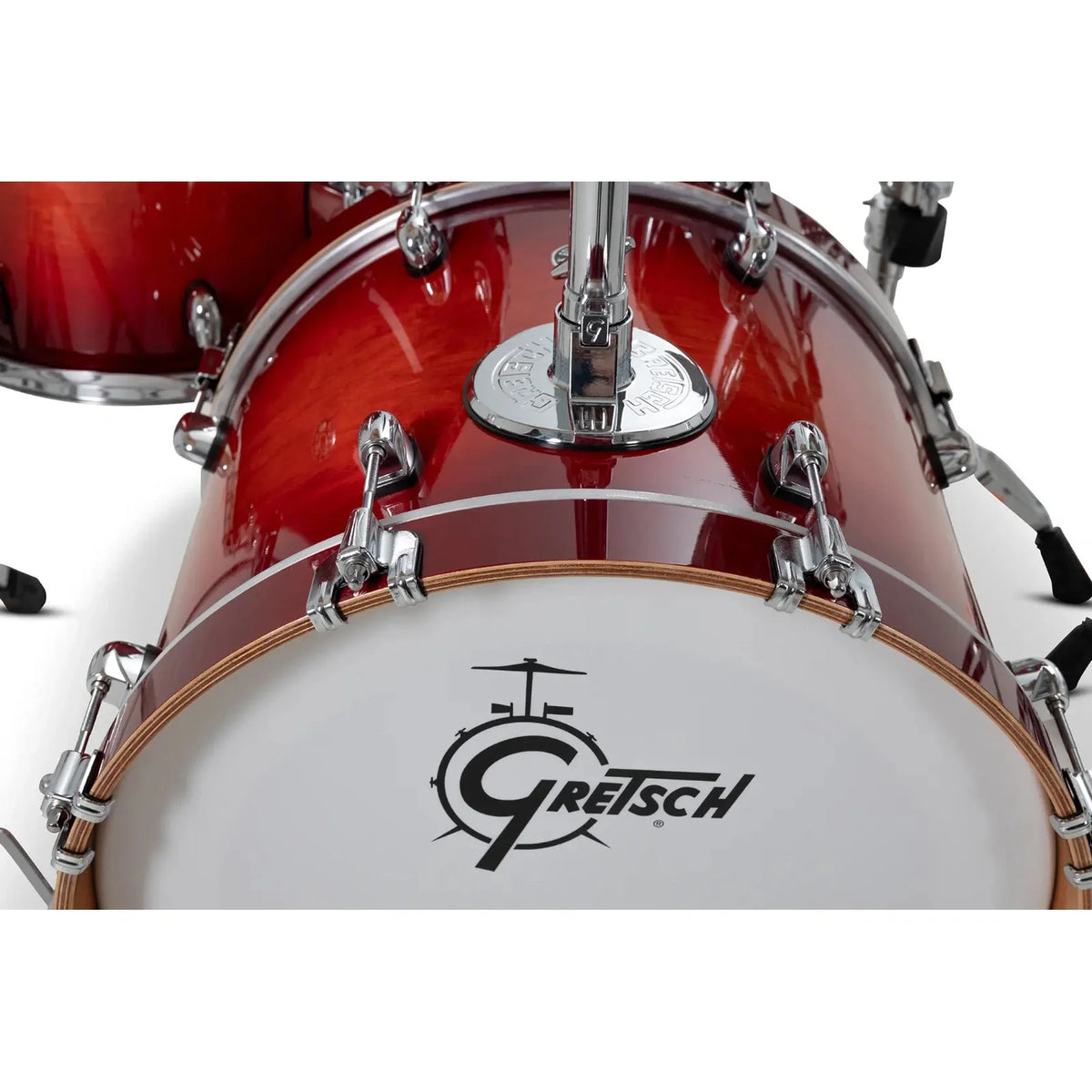 Gretsch Catalina Club 4-Piece Shell Pack in Gloss Crimson Burst, view 5