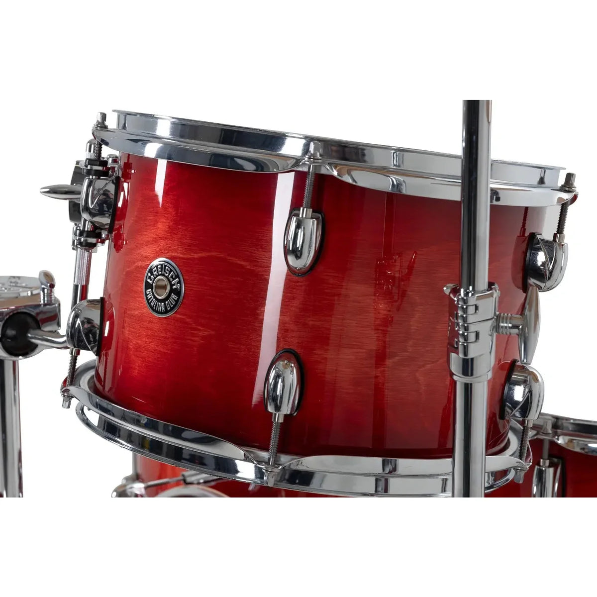 Gretsch Catalina Club 4-Piece Shell Pack in Gloss Crimson Burst, view 7