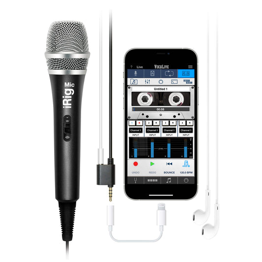 iRIg Mic handeld Condenser Mic for smartphones and tablets
