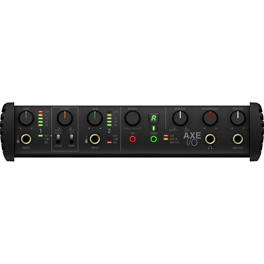 AXE I/O premium audio interface with advanced guitar tone shaping
