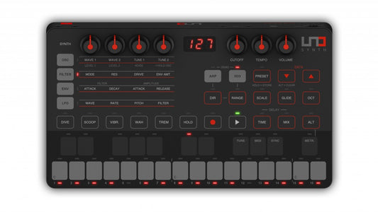 UNO Synth ultra-compact monophonic real analog synthesizer
