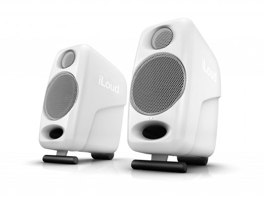 iLoud Micro Monitors (white) ultra-compact, high quality reference studio monitors (pair)