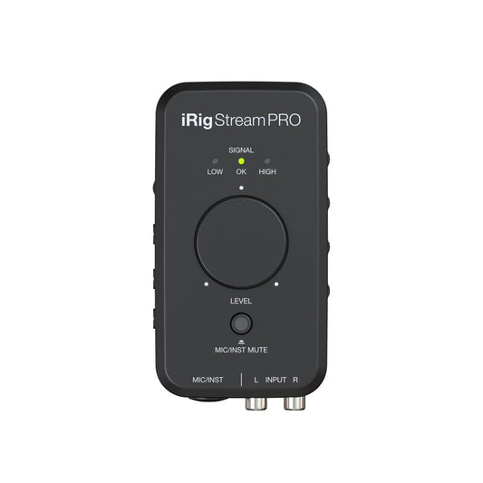 iRig Stream Pro streaming audio interface with in-line multi-input