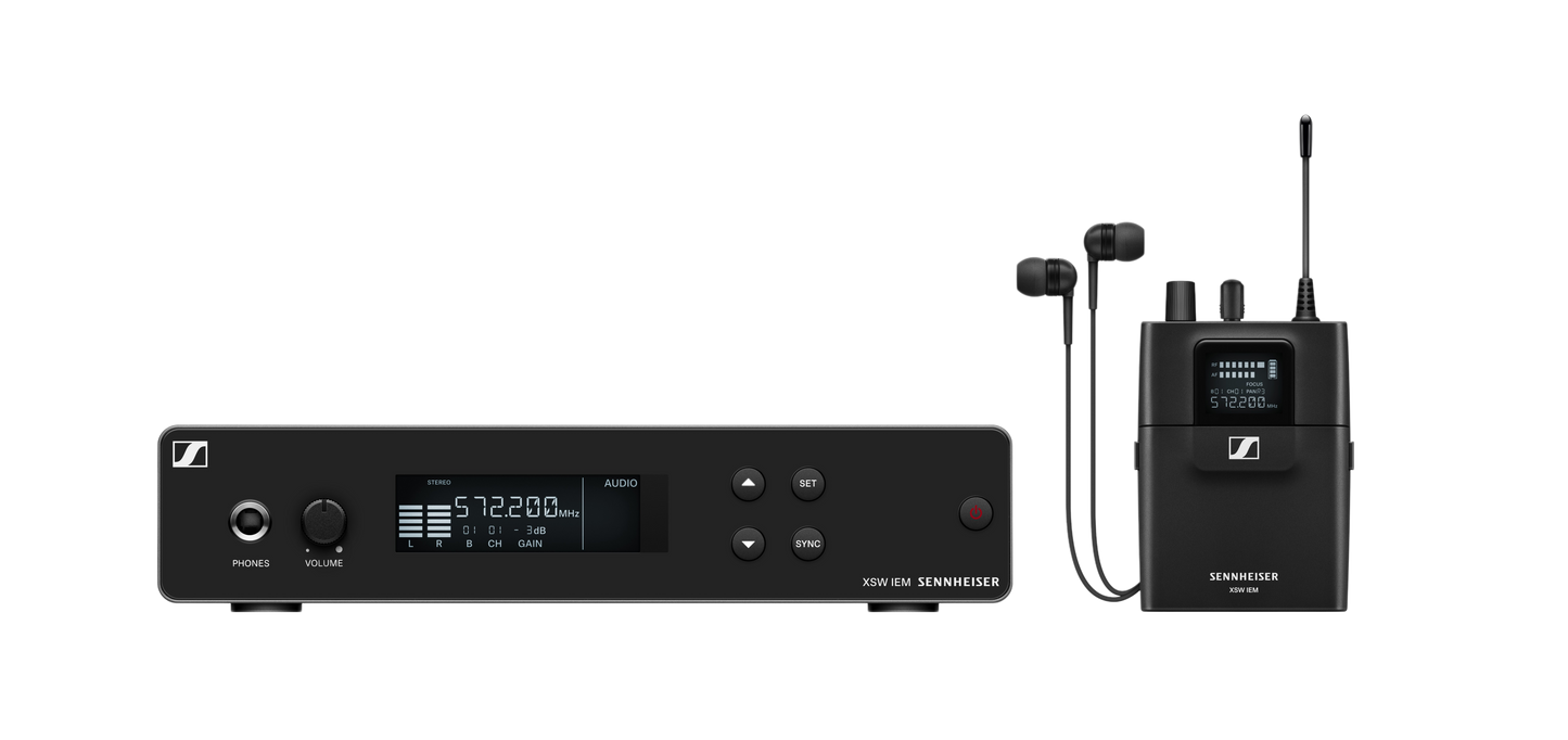 Sennheiser XSW IEM SET Wireless In-Ear Monitoring System