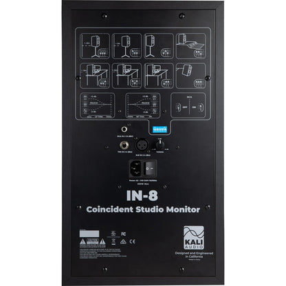 Kali Audio IN-8 V2 8 Inch 3-Way Coaxial Studio Monitor, view 3