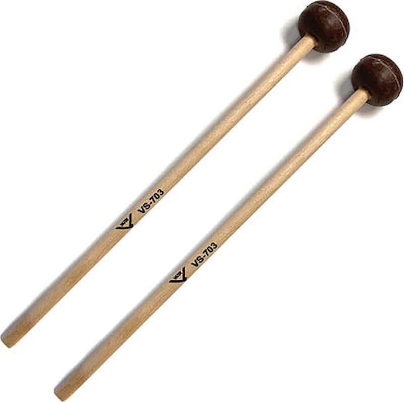 Vater Student Mallets Rubber Medium Birch VS-703