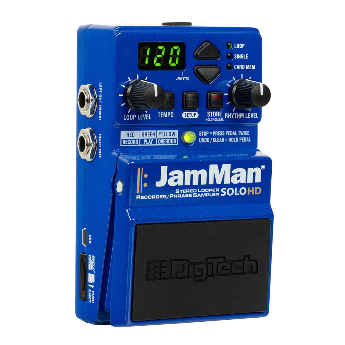 DigiTech JamMan Solo HD High-Definition Stereo Looper