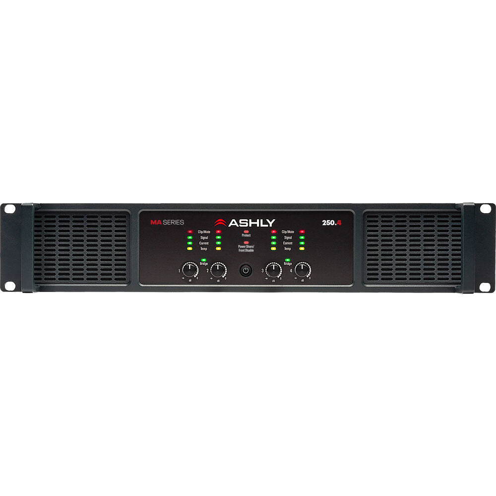 ASHLY Four-Channel Multi-Mode Power Amplifier, 4 x 250W