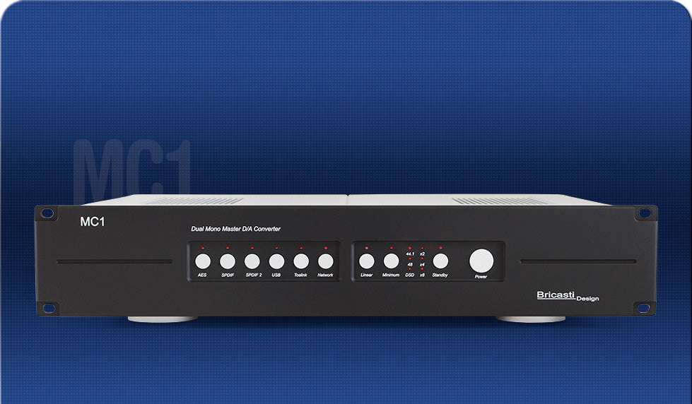 Bricasti Design MC1 Reference Dual Mono D/A Converter product view