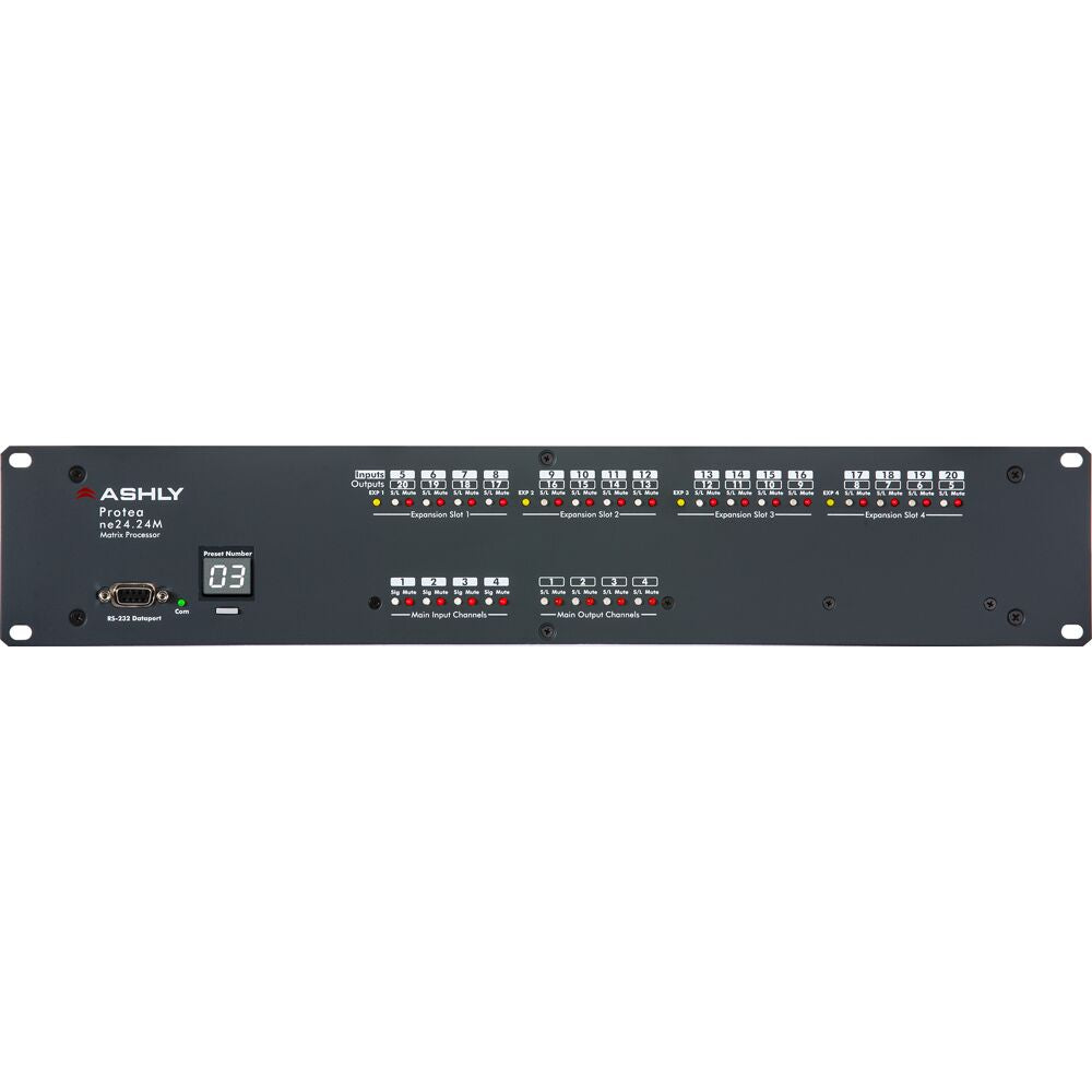 ASHLY Protea DSP Audio Matrix Processor 16-In x 8-Out