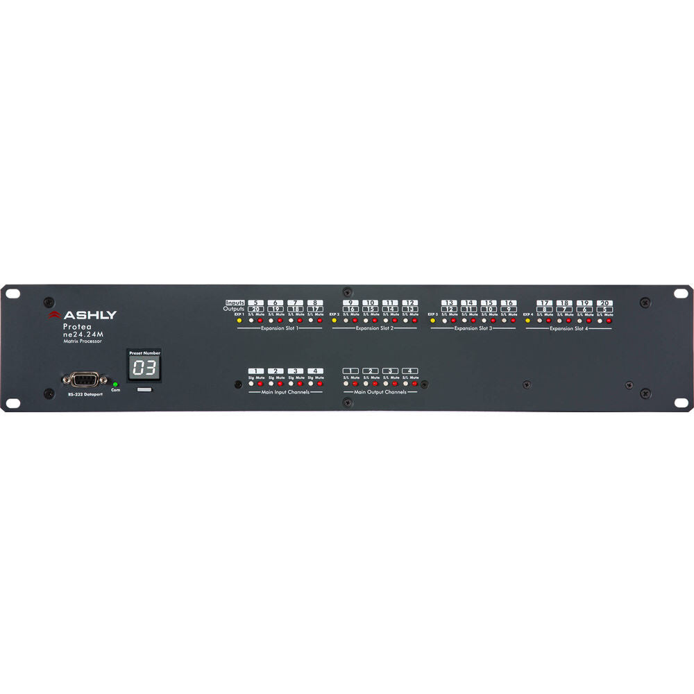 ASHLY Protea DSP Audio Matrix Processor 8-In x 12-Out