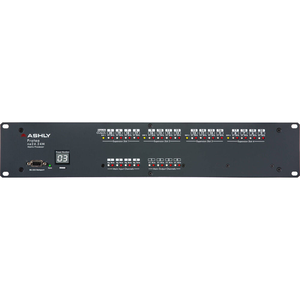 ASHLY Protea DSP Audio Matrix Processor 8-In x 16-Out