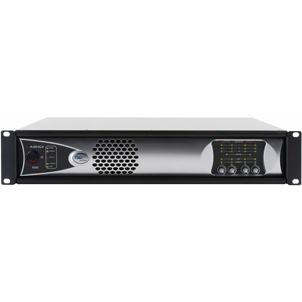 ASHLY NW Power Amplifier 4x250W @70V Constant Voltage w/selectable high-pass F