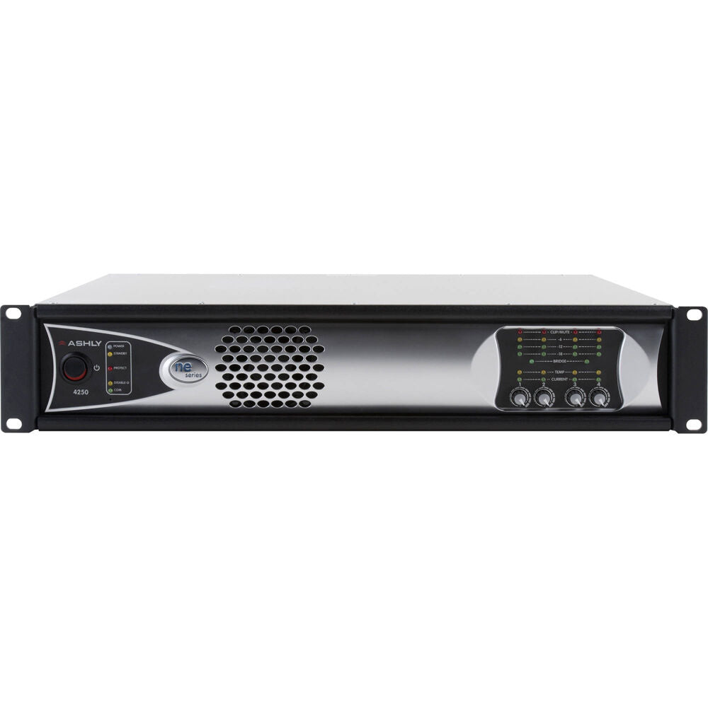 ASHLY NE4250.70 Network Amplifier with Dante and OPDAC4 Option Cards