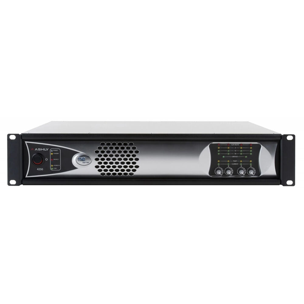 ASHLY ne4250.70pe Network Amplifier with Dante Option Card