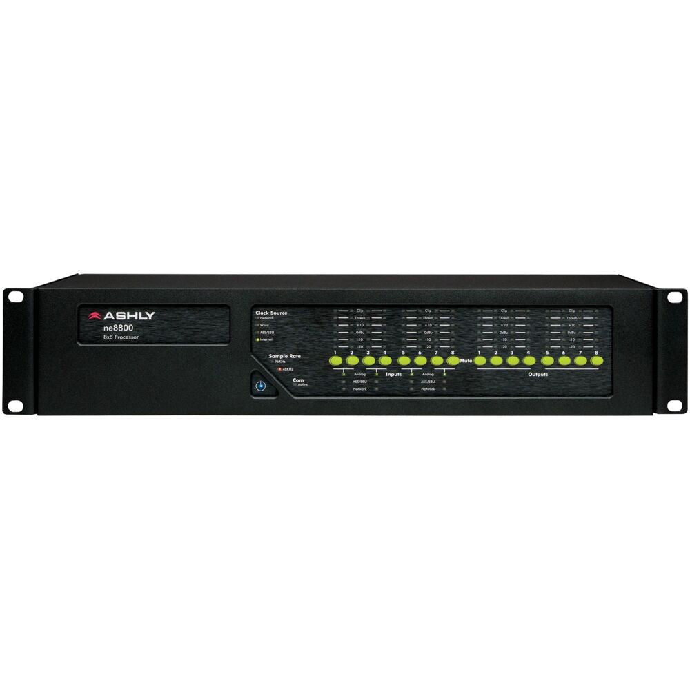 ASHLY Network Enabled Protea DSP Audio System Processor 8-In x 8-Out