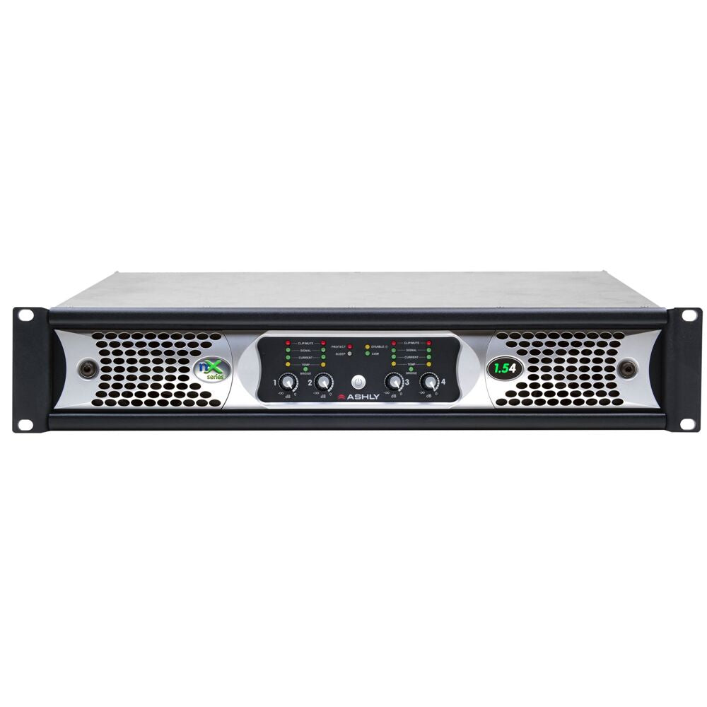 ASHLY Power Amplifier 4X1500W 2/4 Ohms & 70V, 1250W At 8 Ohms