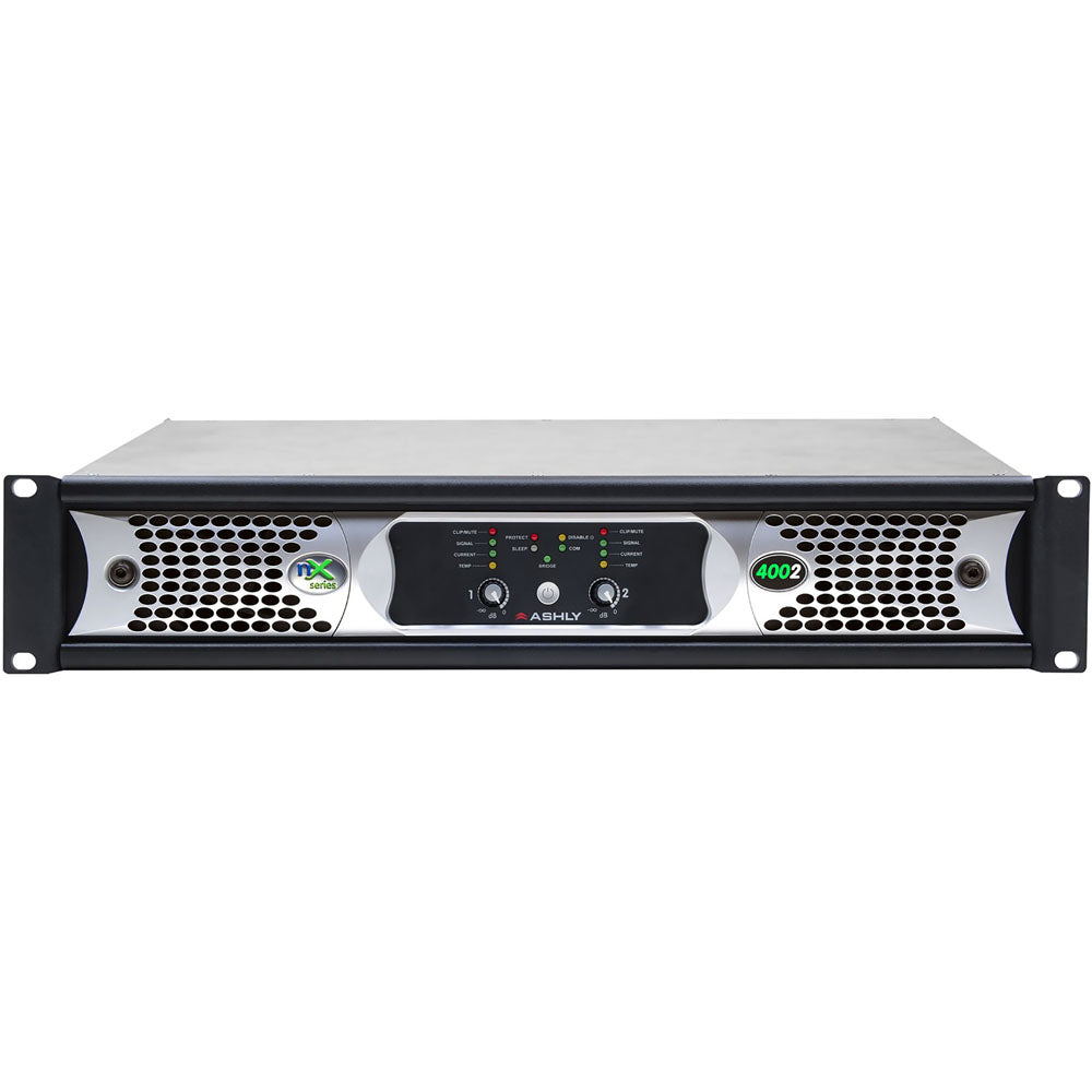 ASHLY Power Amplifier 2 x 400 Watts @ 2 Ohms