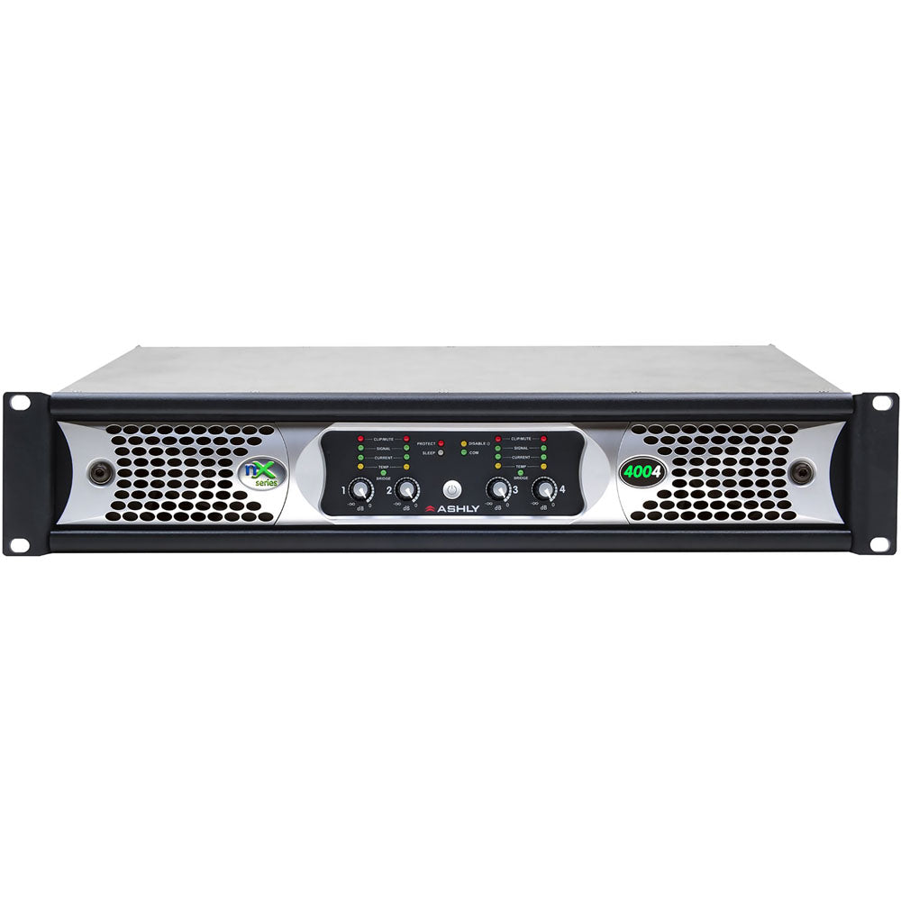 ASHLY Power Amplifier 4 x 400 Watts @ 2 Ohms