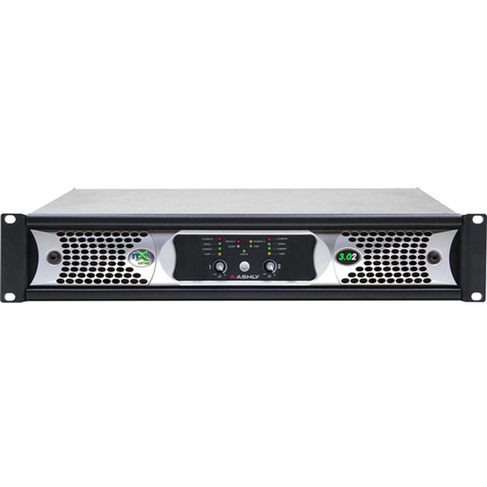 ASHLY nXe4004 amplifier plus OPDante and OPDAC4 Option Cards