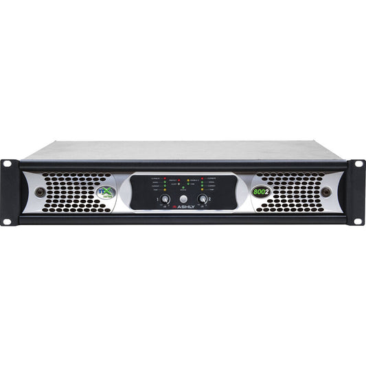ASHLY Network Multi-Mode Power Amplifier 2x800 Watts at 2/4/8 Ohms or 25V/70V
