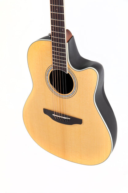Ovation Celebrity Traditional E-Acoustic Guitar CS24-4, Natural - view 5