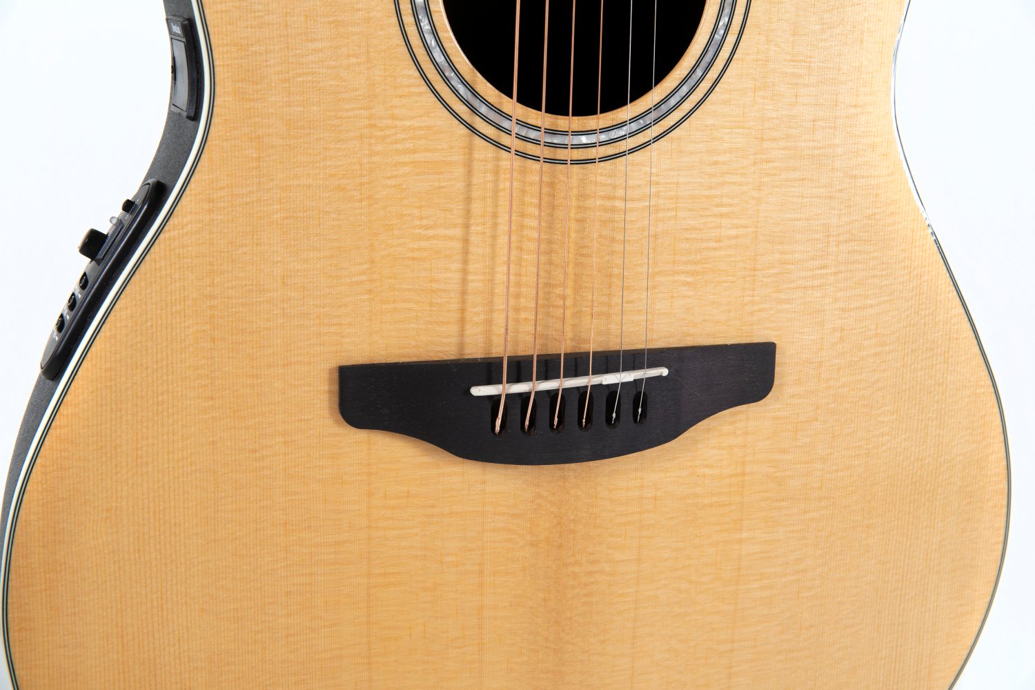 Ovation Celebrity Traditional E-Acoustic Guitar CS24-4, Natural - view 7