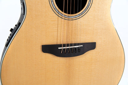 Ovation Celebrity Traditional E-Acoustic Guitar CS24-4, Natural - view 7