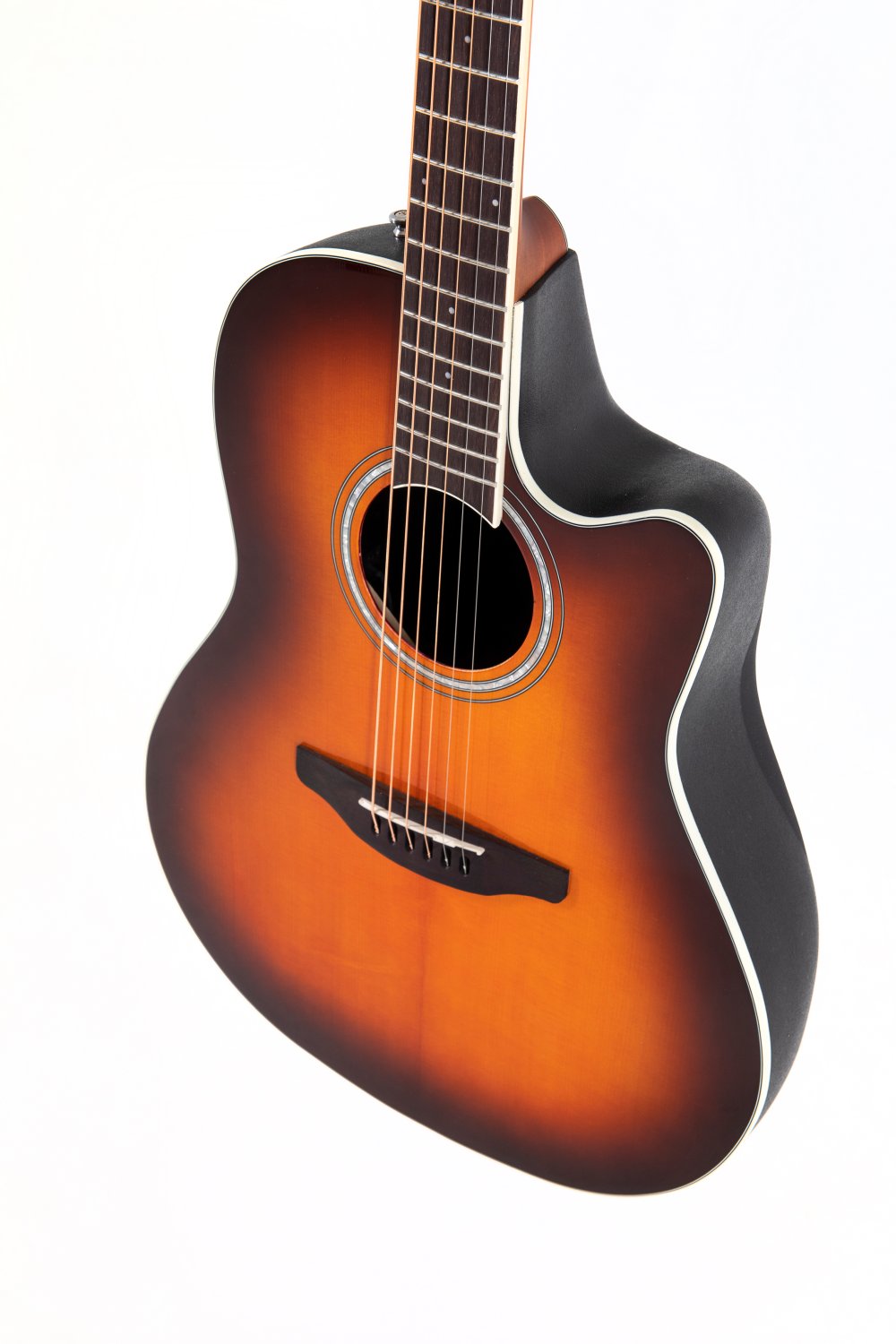 Ovation Celebrity Traditional E-Acoustic Guitar CS24-1, Sunburst - view 5