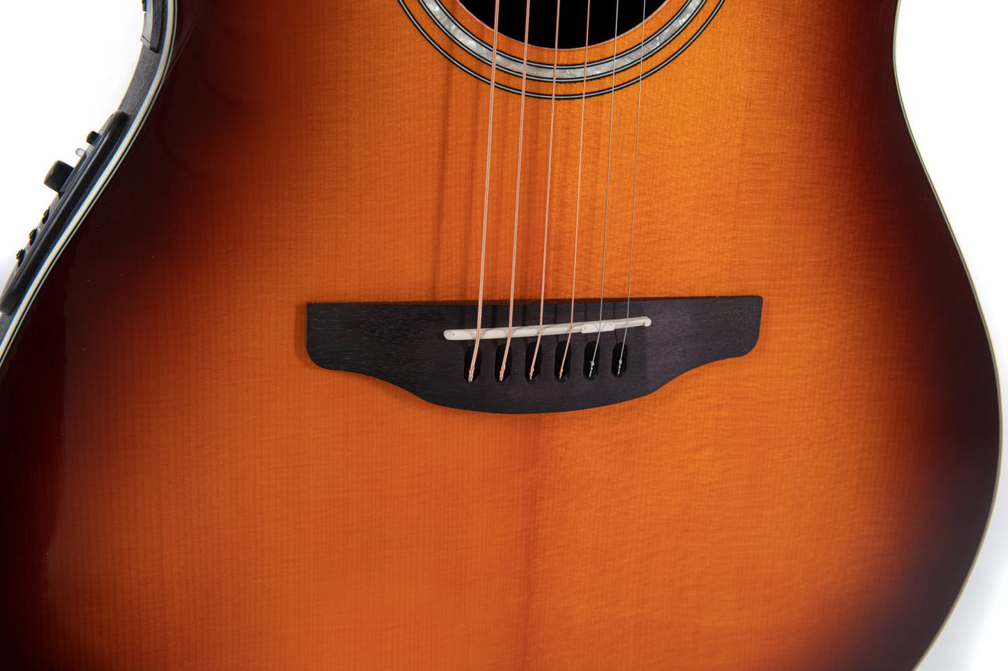 Ovation Celebrity Traditional E-Acoustic Guitar CS24-1, Sunburst - view 7