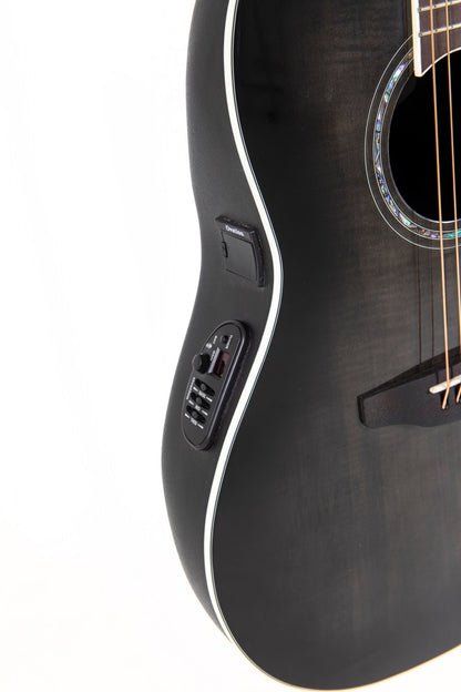 Ovation Celebrity Traditional Plus E-Acoustic Guitar CS24P-TBBY, Transparent Blackburst - view 11
