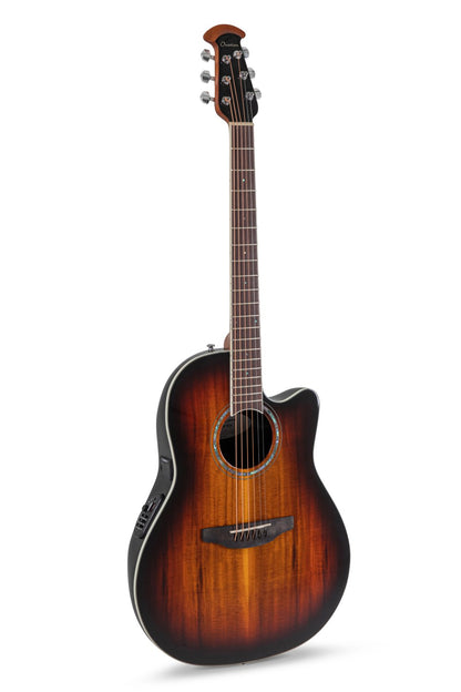 Ovation Celebrity Traditional Plus E-Acoustic Guitar CS28P-KOAB, Koa Burst - view 1