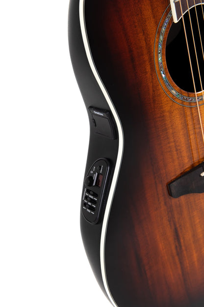 Ovation Celebrity Traditional Plus E-Acoustic Guitar CS28P-KOAB, Koa Burst - view 8