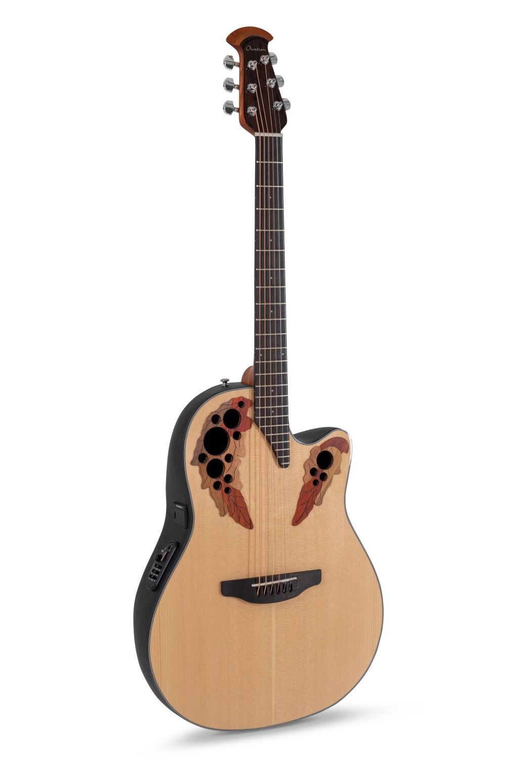 Ovation Celebrity Elite E-Acoustic Guitar CE44-4, Natural - view 1