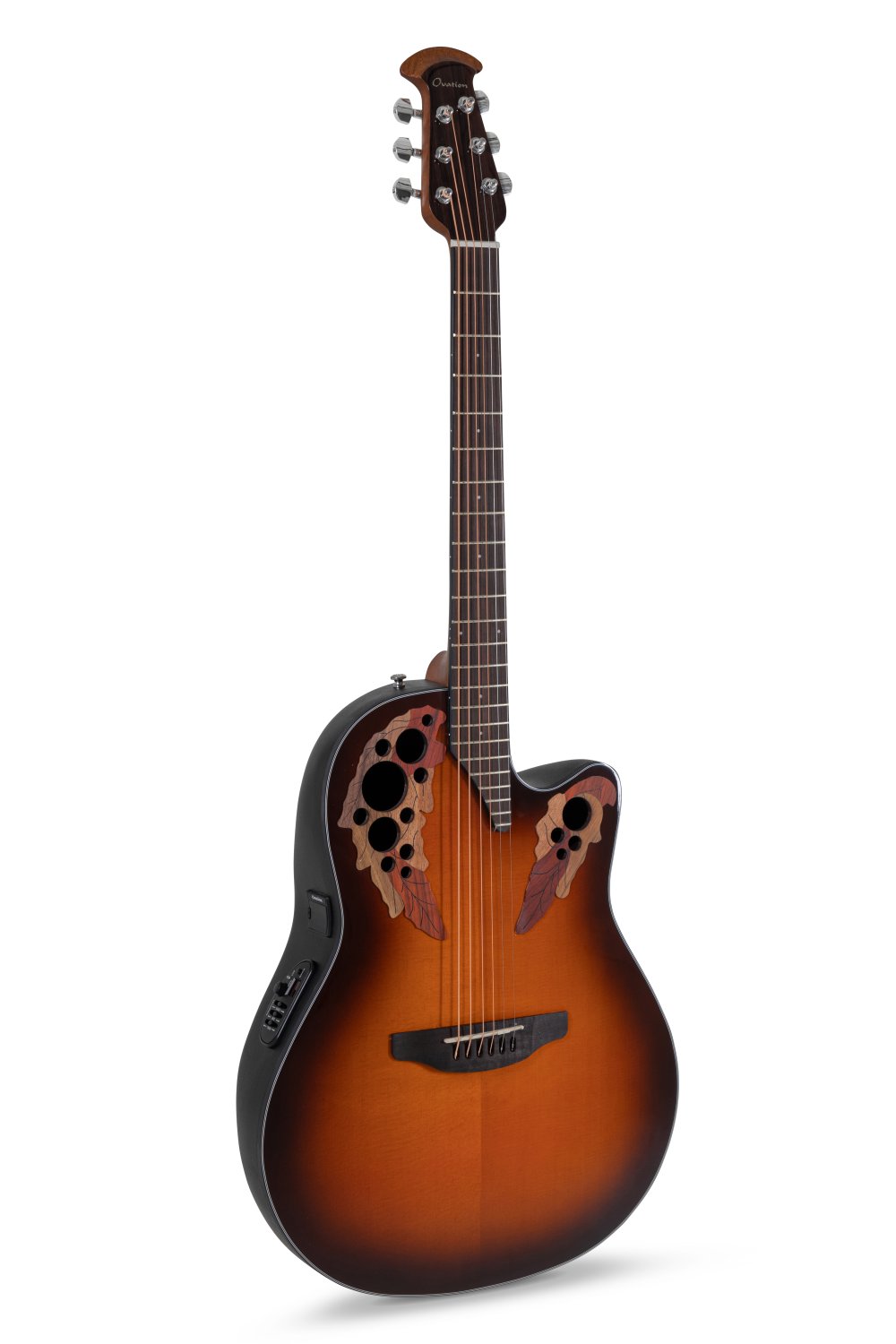 Ovation Celebrity Elite E-Acoustic Guitar CE44-1, Sunburst - view 1