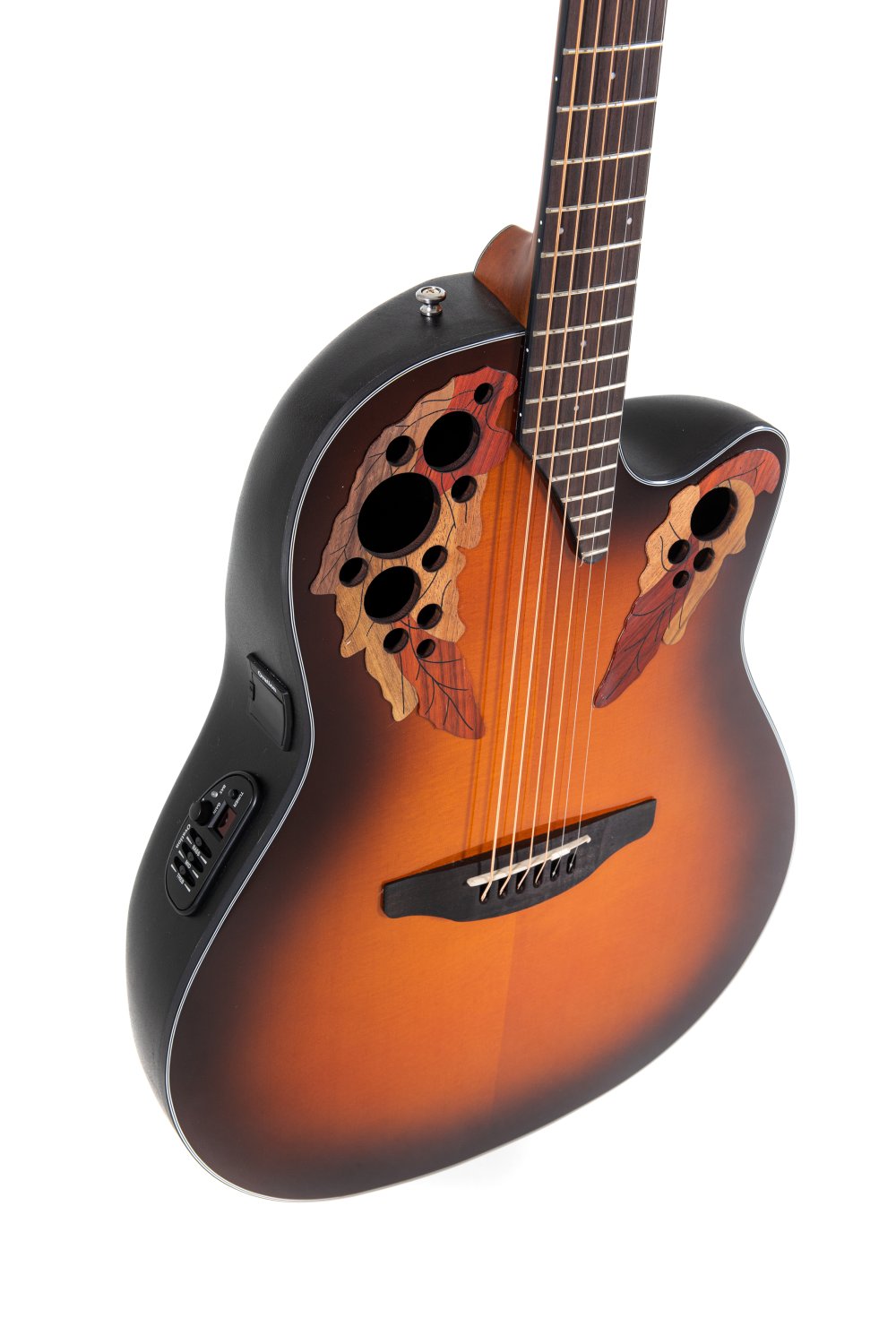Ovation Celebrity Elite E-Acoustic Guitar CE44-1, Sunburst - view 4