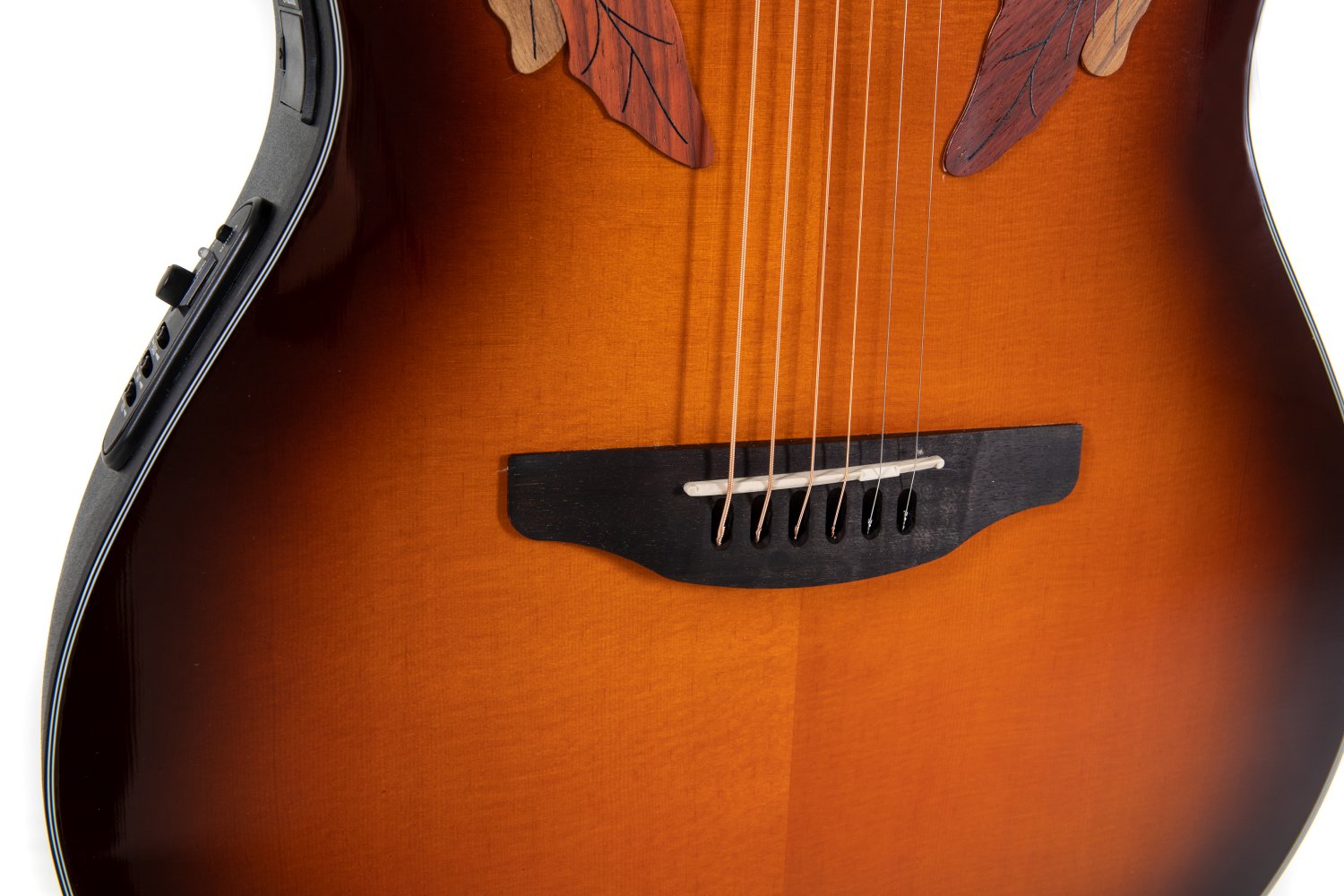 Ovation Celebrity Elite E-Acoustic Guitar CE44-1, Sunburst - view 7