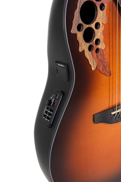 Ovation Celebrity Elite E-Acoustic Guitar CE44-1, Sunburst - view 8