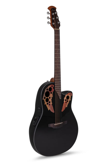 Ovation Celebrity Elite E-Acoustic Guitar CE44-5, Black - view 1