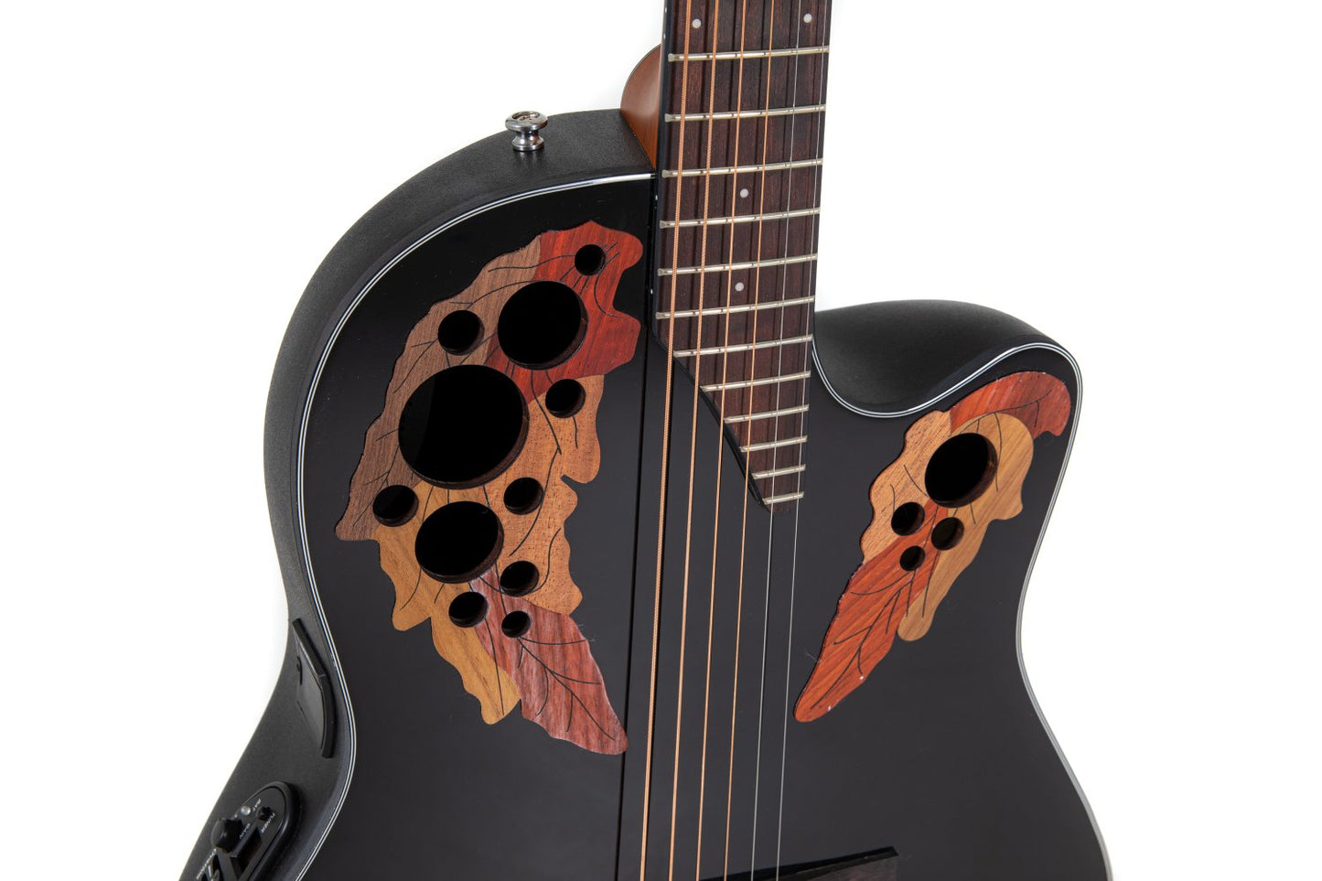 Ovation Celebrity Elite E-Acoustic Guitar CE44-5, Black - view 6