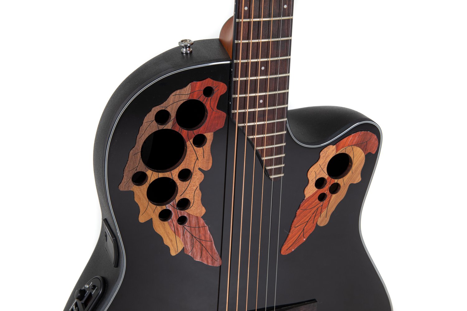 Ovation Celebrity Elite E-Acoustic Guitar CE44-5, Black - view 6