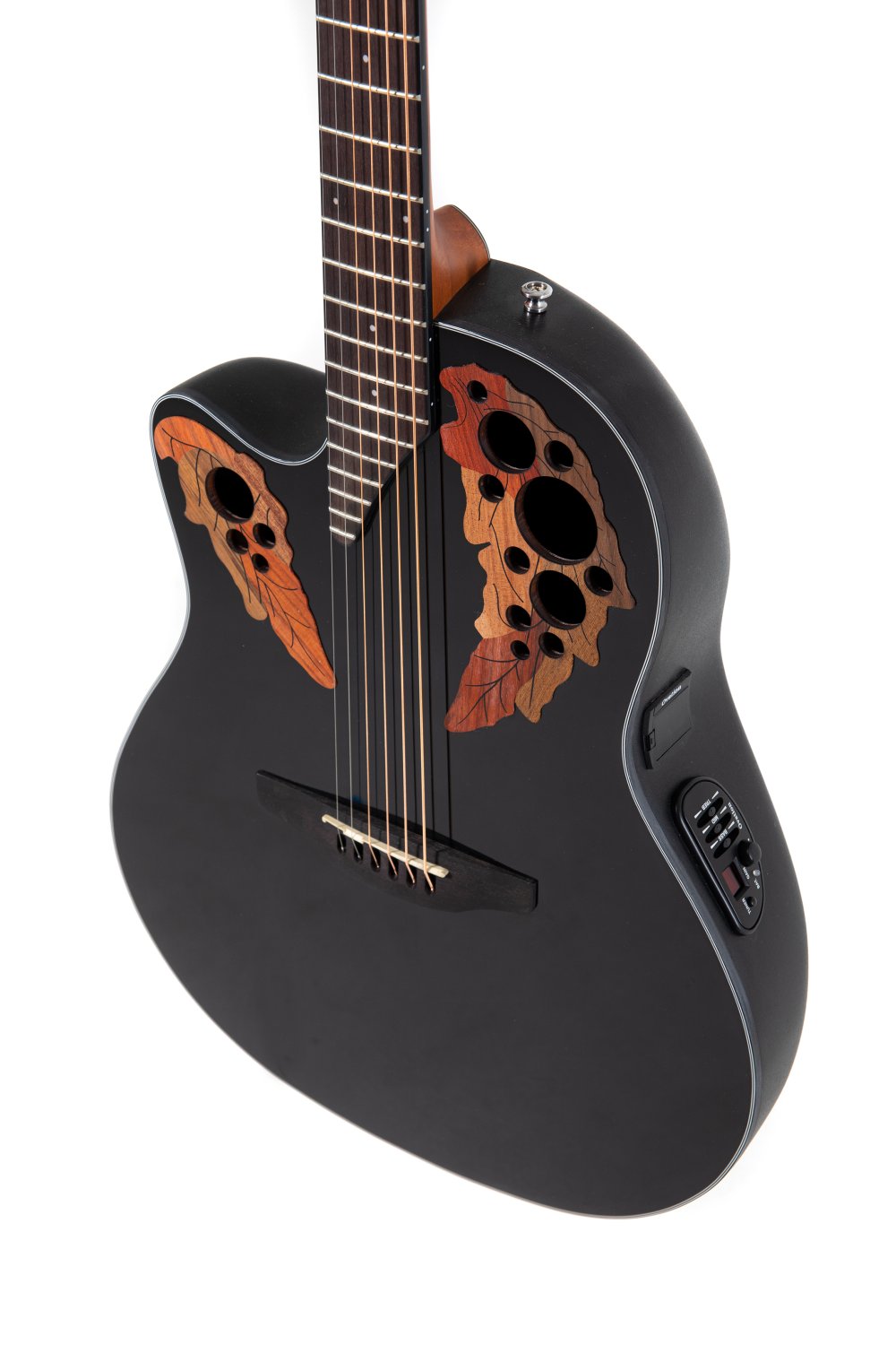 Ovation Celebrity Elite E-Acoustic Guitar CE44L-5, Black, Lefty - view 4