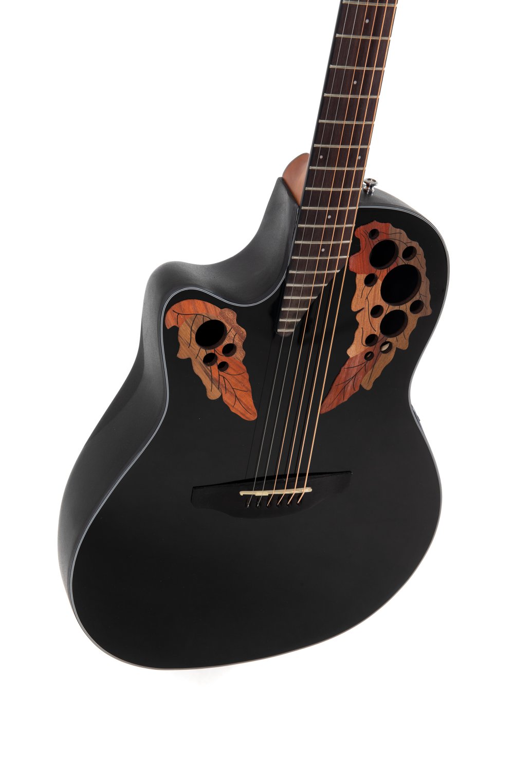 Ovation Celebrity Elite E-Acoustic Guitar CE44L-5, Black, Lefty - view 5