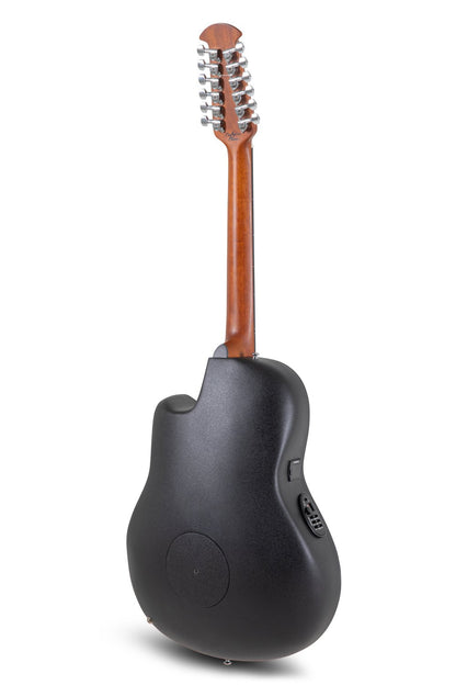 Ovation Celebrity Elite E-Acoustic Guitar CE4412-5, Black, 12-String - view 2