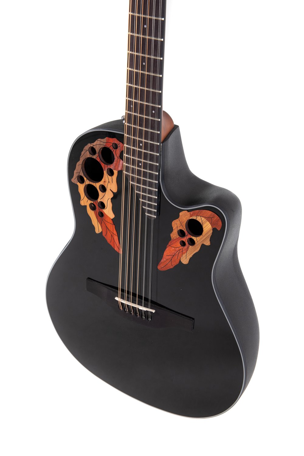 Ovation Celebrity Elite E-Acoustic Guitar CE4412-5, Black, 12-String - view 5