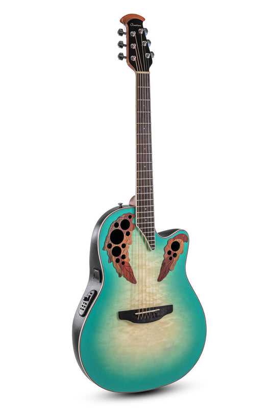 Ovation Celebrity Elite Plus E-Acoustic Guitar CE44X-9B, Mintburst - view 1