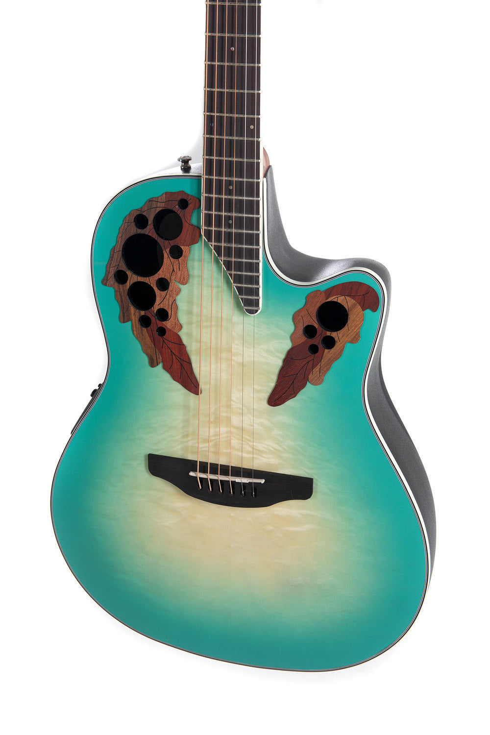 Ovation Celebrity Elite Plus E-Acoustic Guitar CE44X-9B, Mintburst - view 5