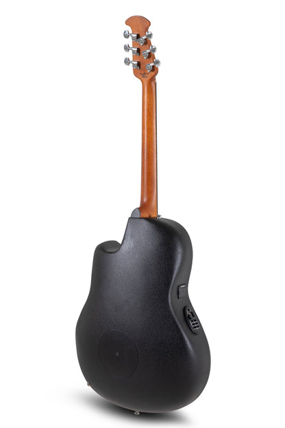 Ovation Celebrity Elite Plus E-Acoustic Guitar CE44P-8TQ, Blue Transparent Quilt - view 2