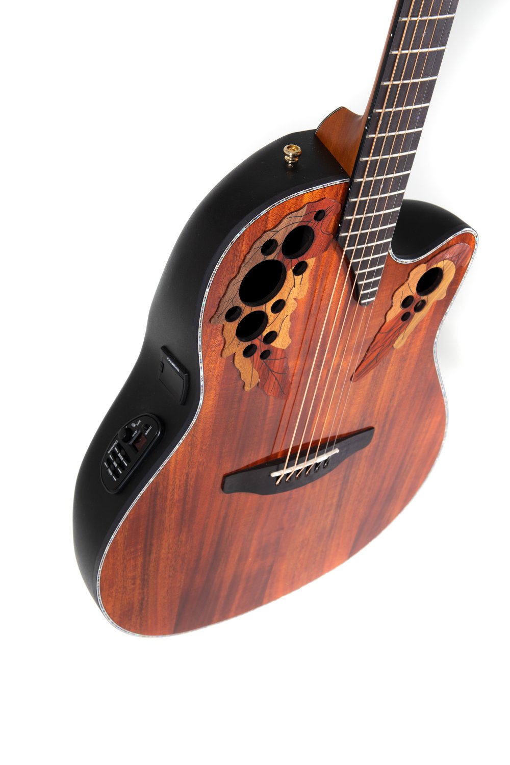 Ovation Celebrity Elite Plus E-Acoustic Guitar CE44P-FKOA, Figured Koa - view 4